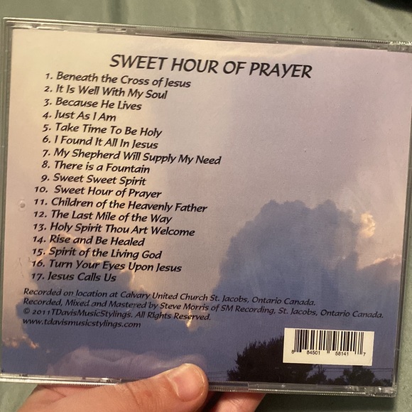 Sweet Hour of Prayer CD - Picture 2 of 2
